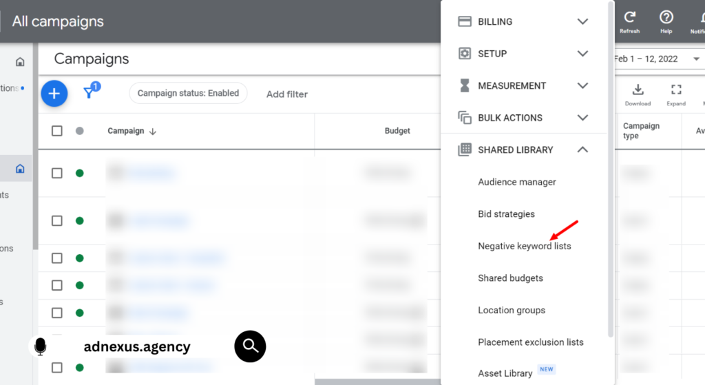 Build Your Negative Keyword List Before You Do Anything Else