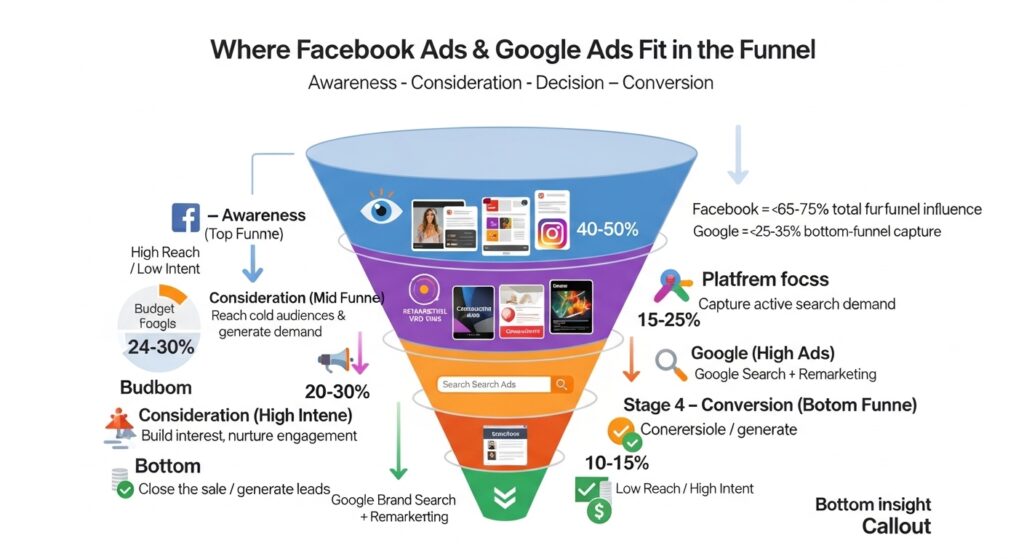 How to Split Your Budget Across Both Platforms